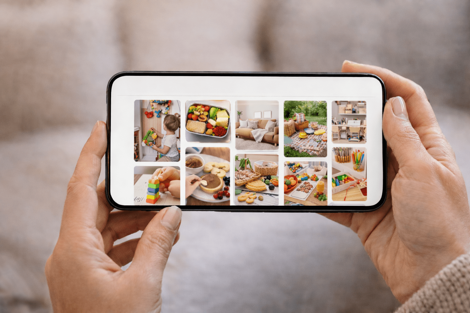 Pinterest für Mamas Phone